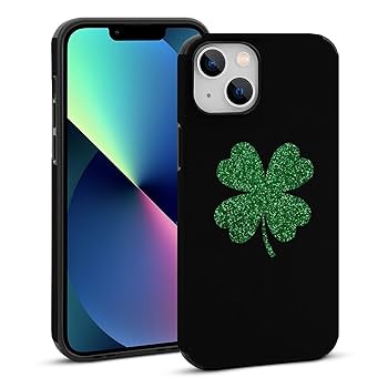 Amazon.com: Four Leaf Clover Lucky Phone Case Microfiber